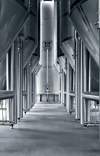 Beer tanks made with laser welded plates