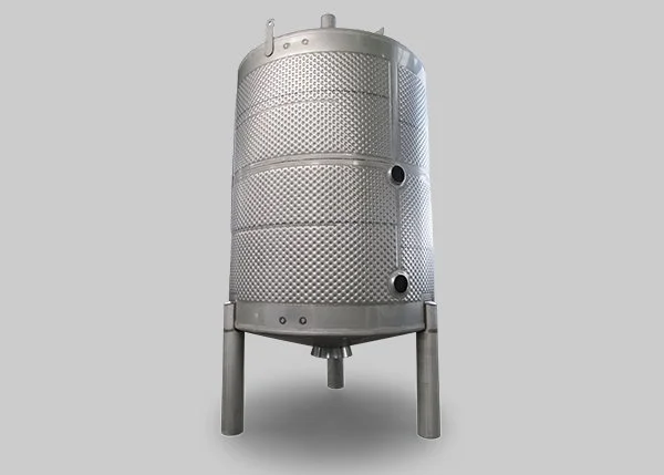A stainless steel laser welded tank