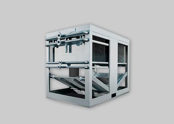 Laser welded industrial ice machine
