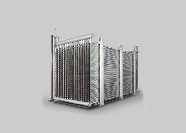 Laser welded plate bank