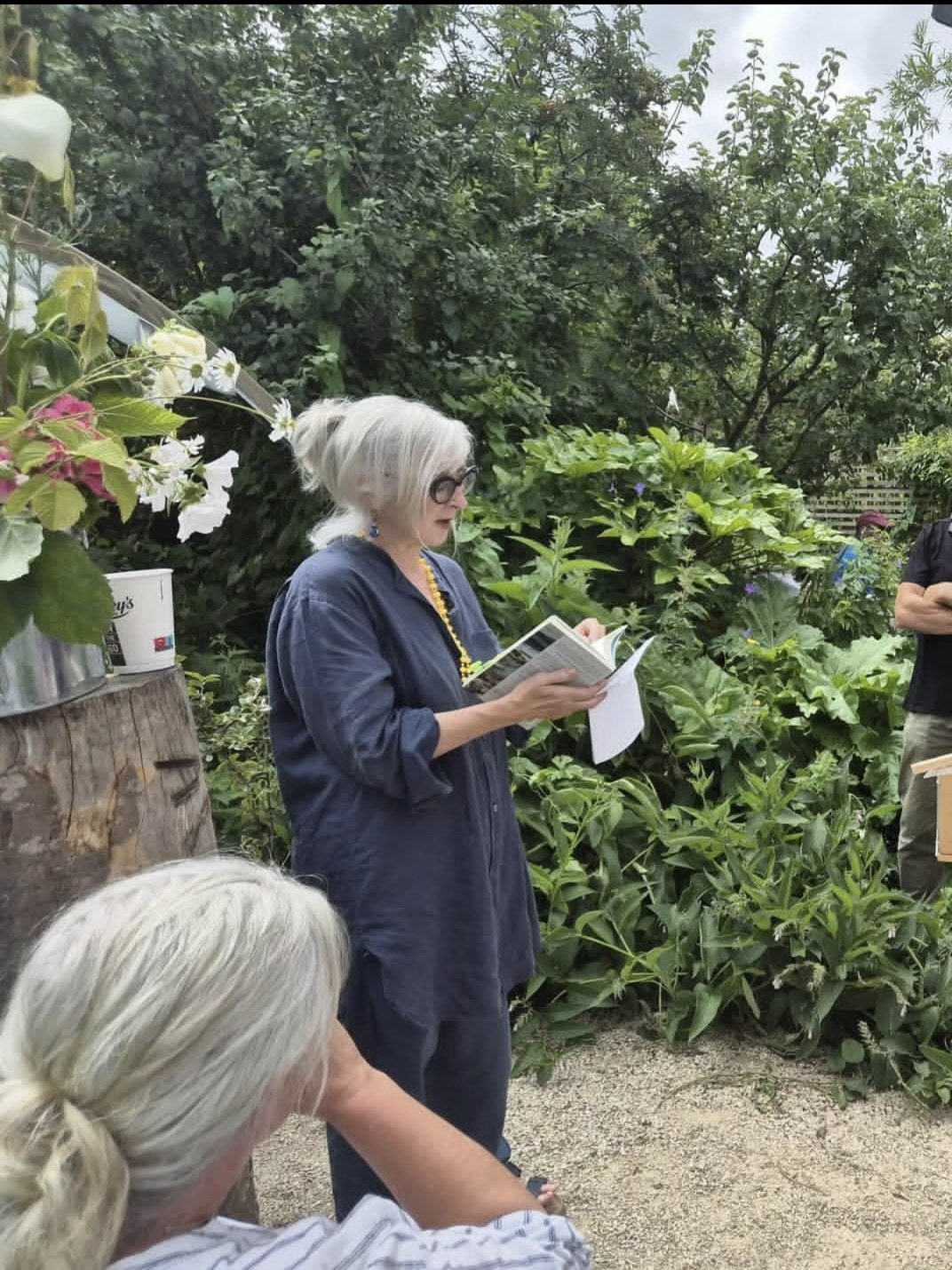 Summer Solstice reading at the inspiring Kingfisher Project in Kimmage, 2025