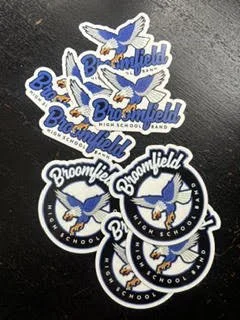 Broomfield Band Stickers