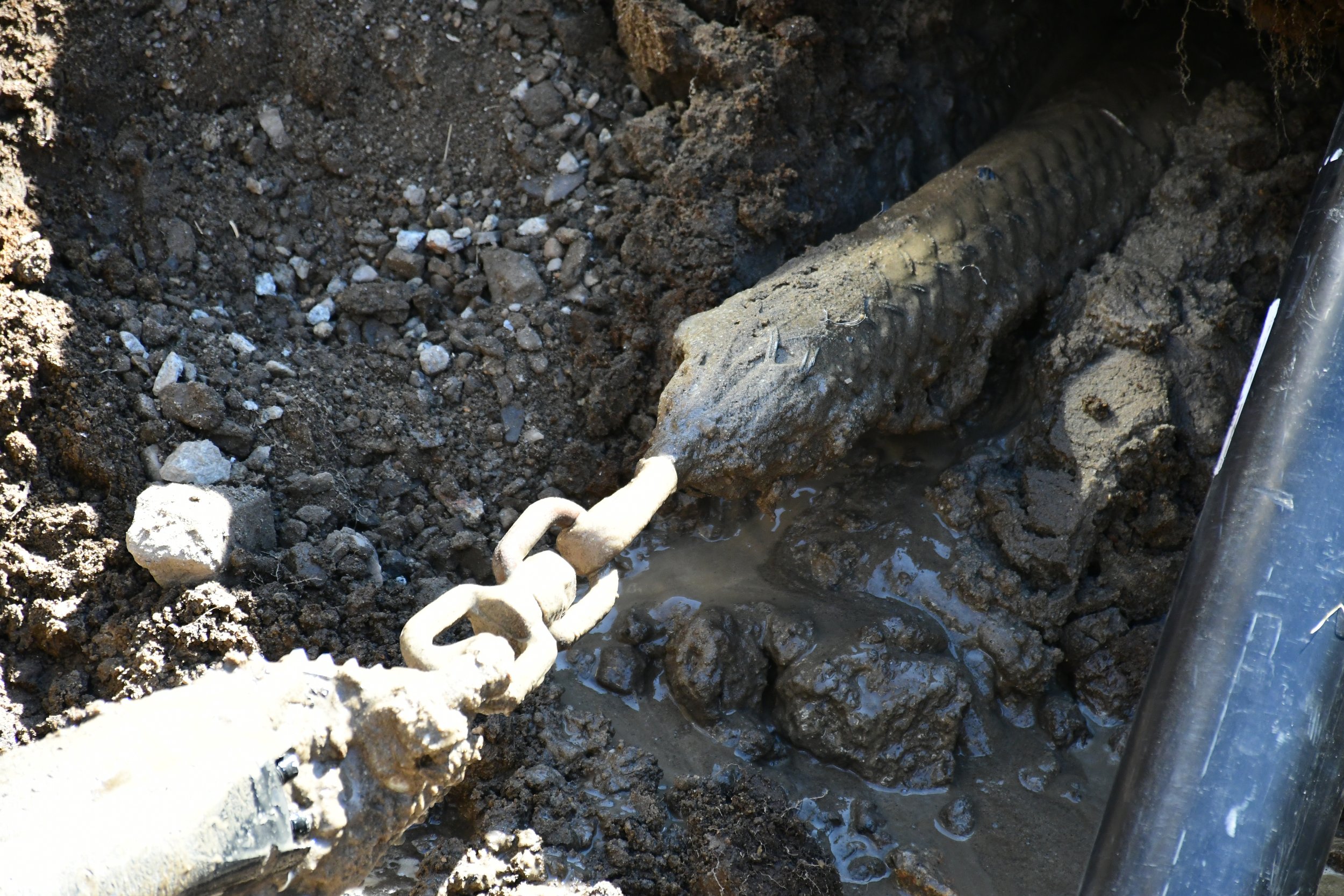 Exit of conduit pullback