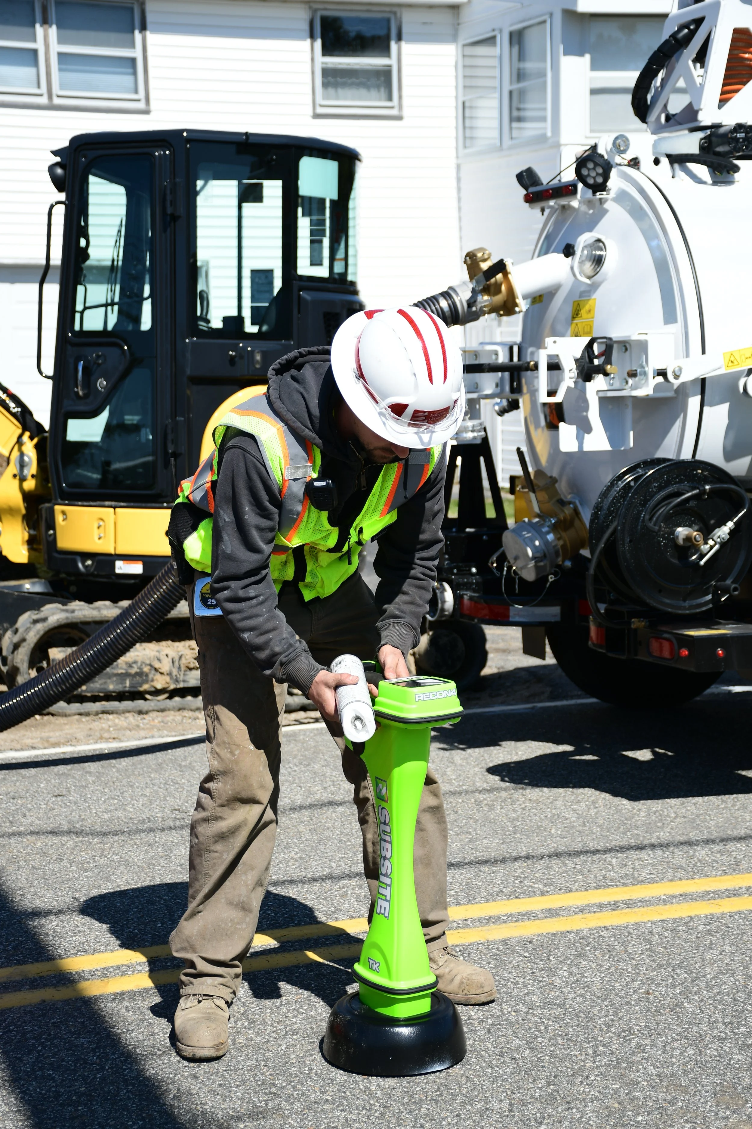 Locating Directional Drill Head, Kennebunk, Maine