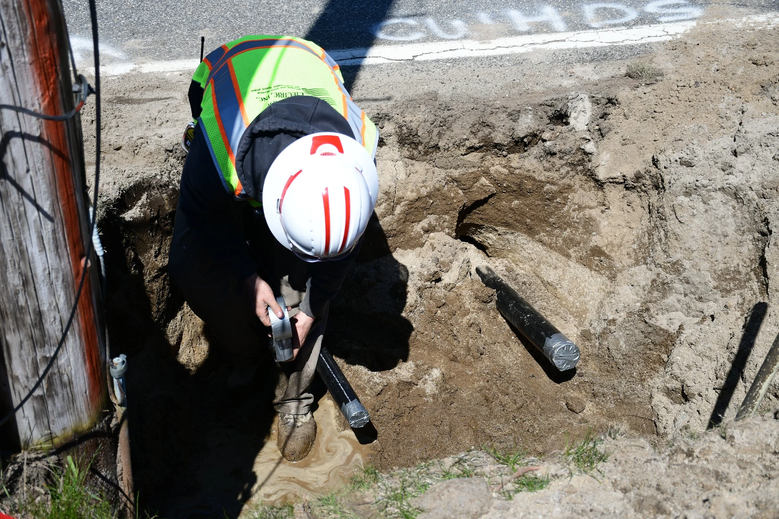 Capping off conduits for future use