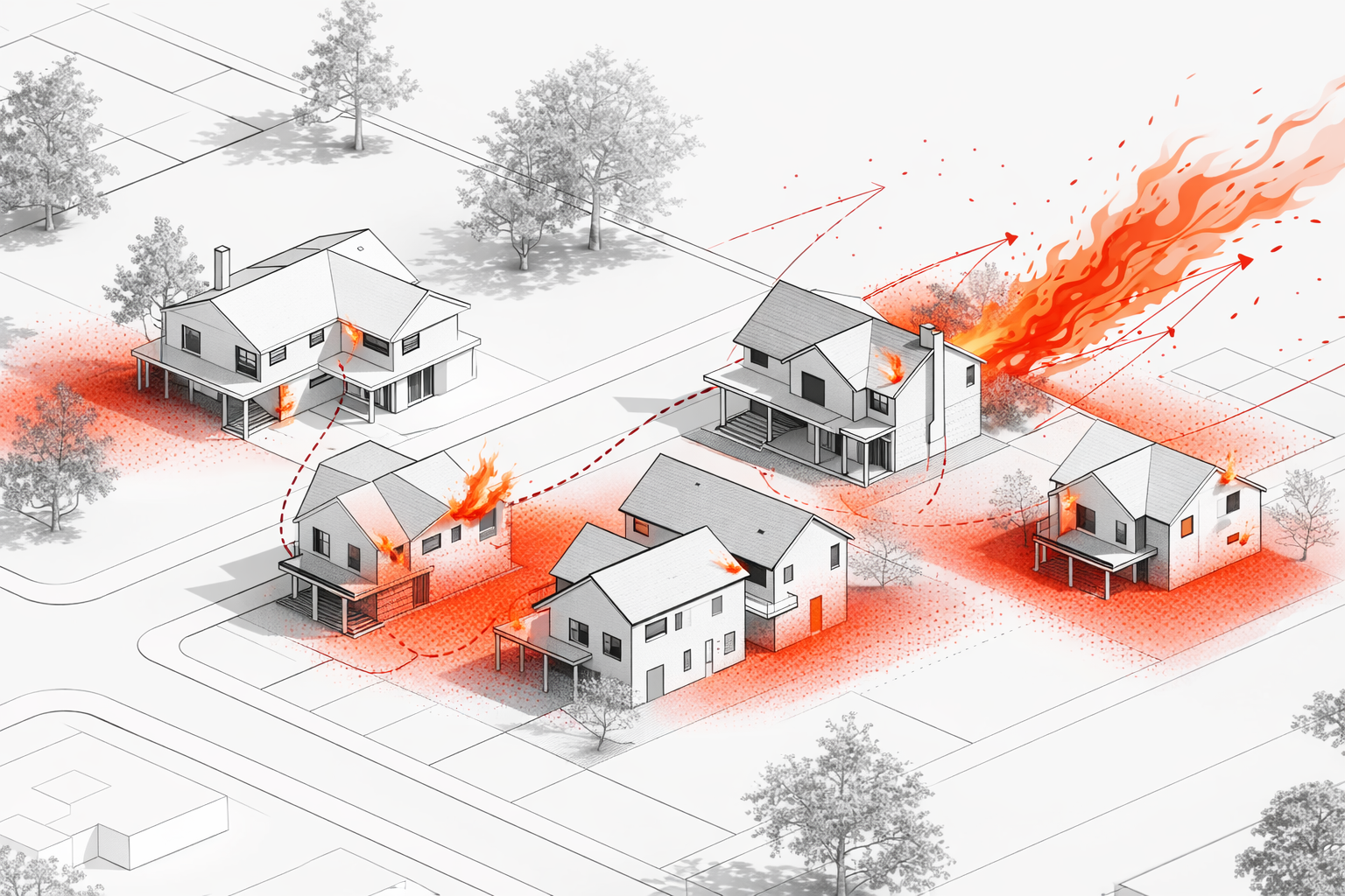 How Homes Actually Burn