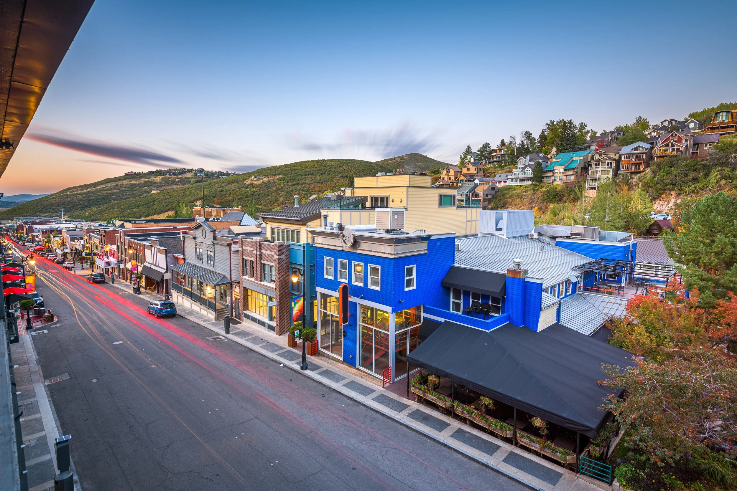 Park City Utah main street commercial video production client work by MaRad Productions Charlotte NC agency