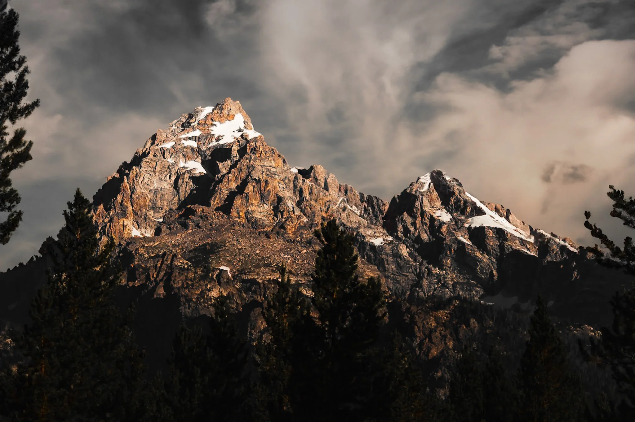 Cinematic mountain landscape at golden hour shot by MaRad Productions video production company Charlotte NC