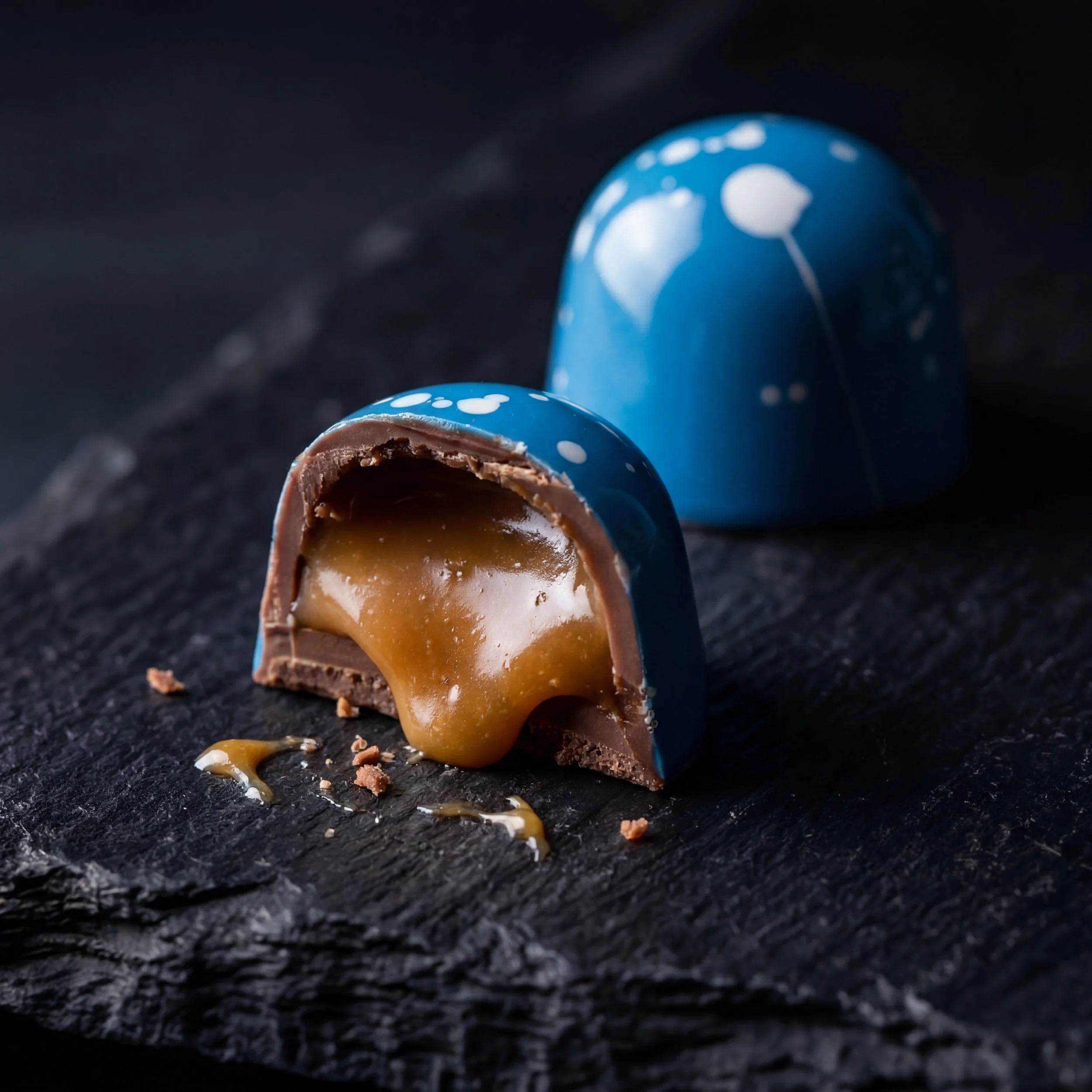Blue Chocolatier New Image_1 New 6 Pack Salted Caramel opened.jpg