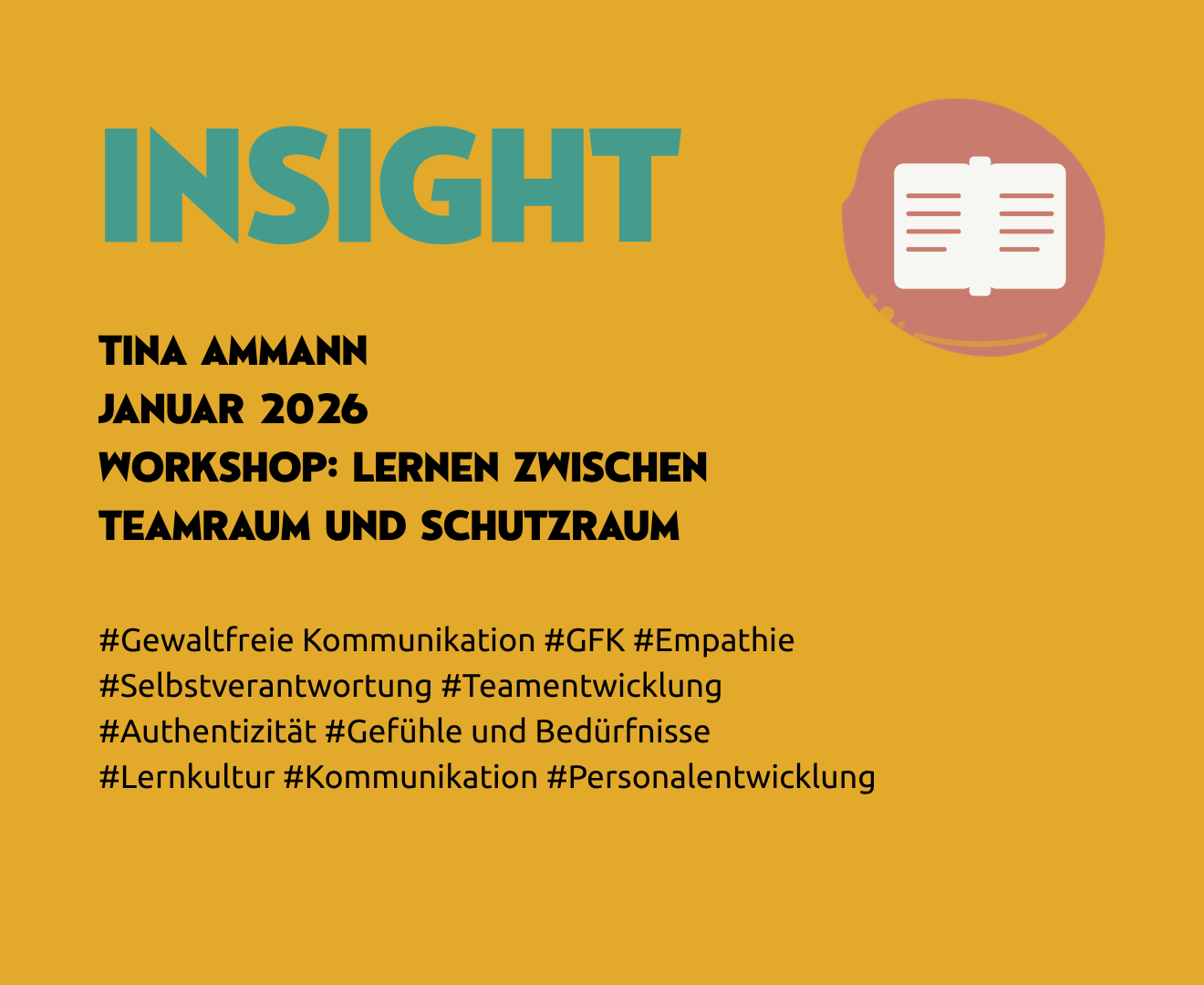Workshop: Lernen zwischen Teamraum &amp; Schutzraum&nbsp;