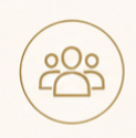 Team icon representing investor partnerships, community engagement, and collaborative multifamily real estate investing.