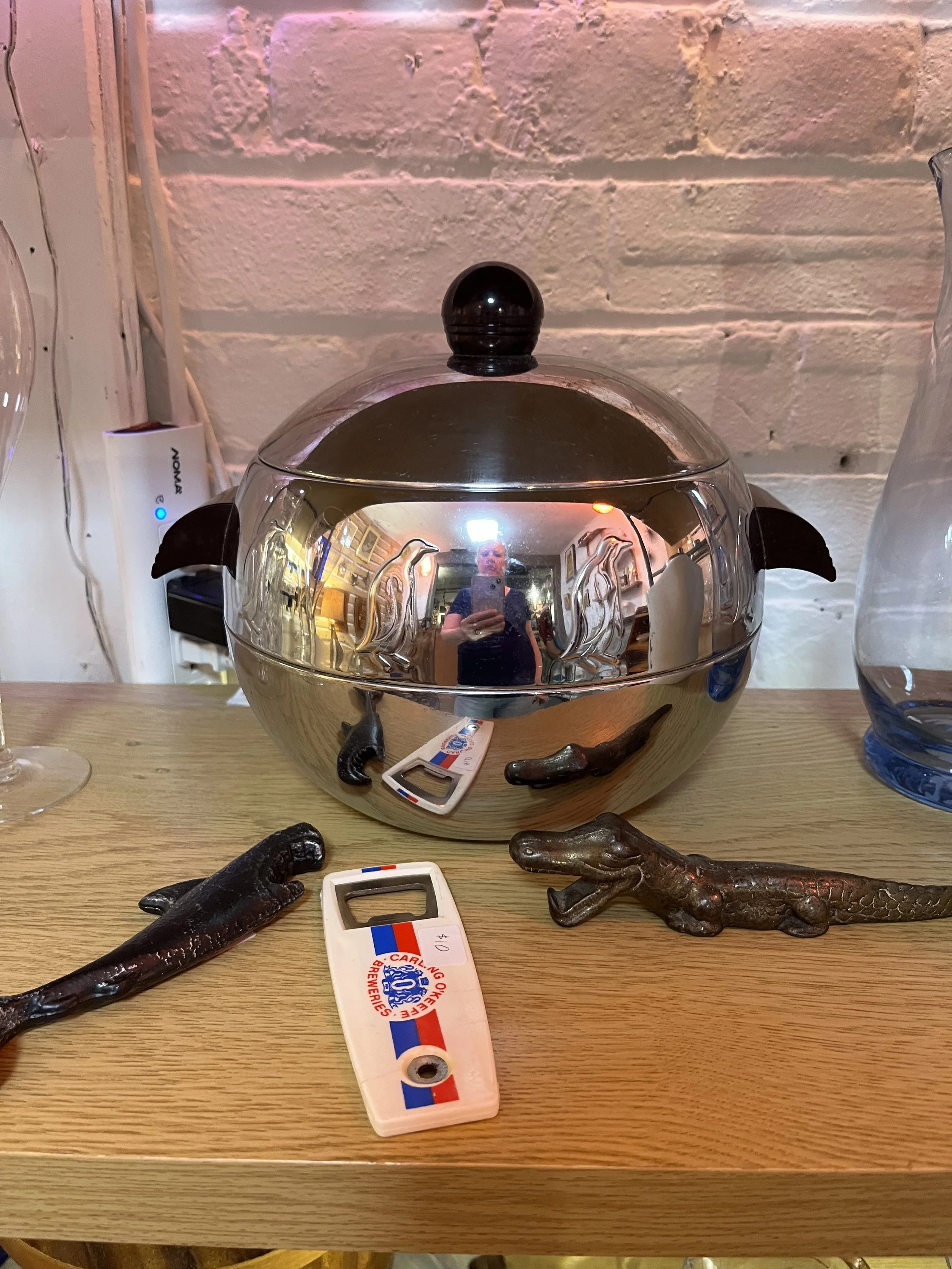 Penguin Ice bucket. Mid century. ($65)