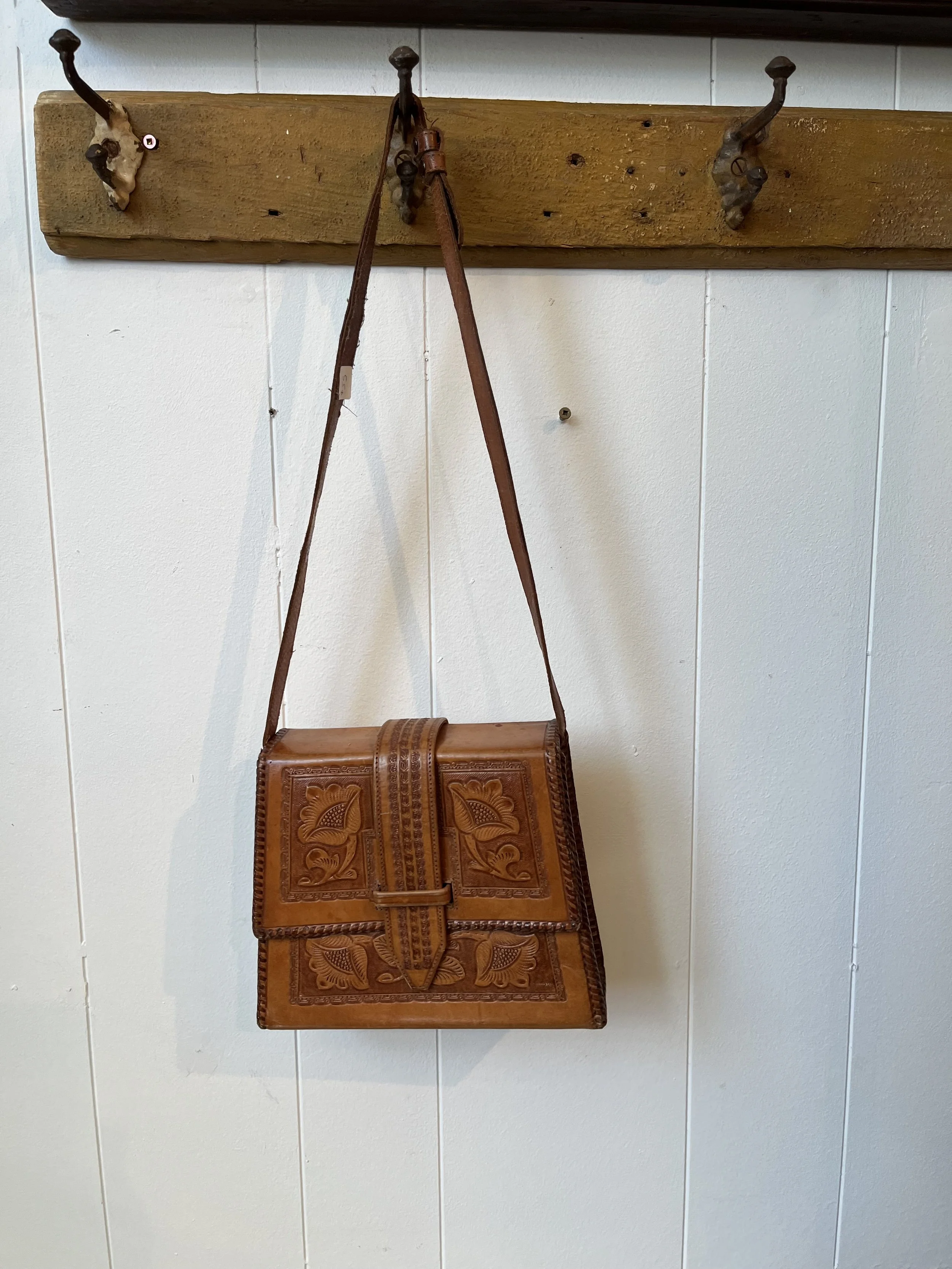 Tooled Leather  purse ($55)