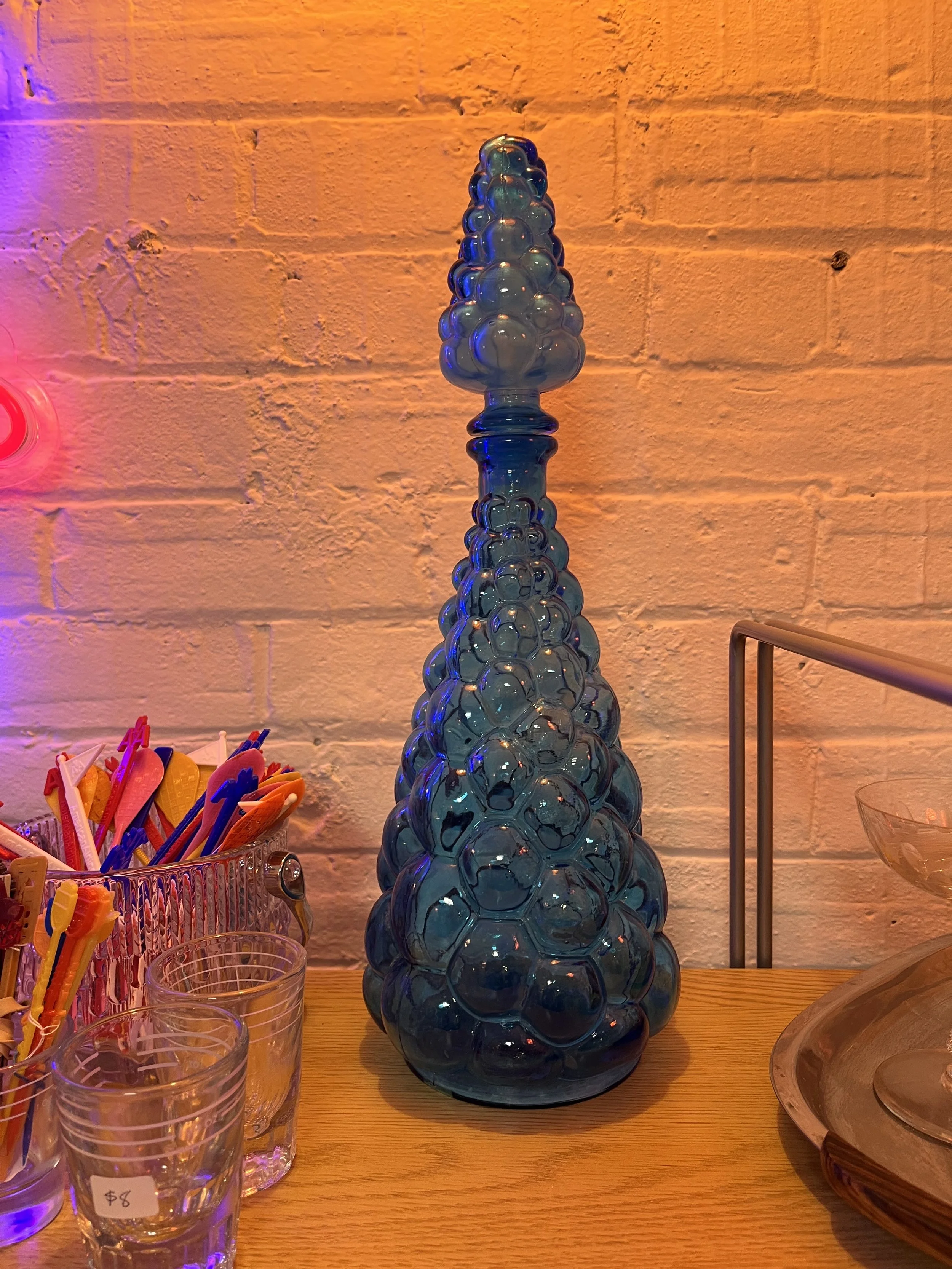 Mid century  Empoli decanter - ($65)