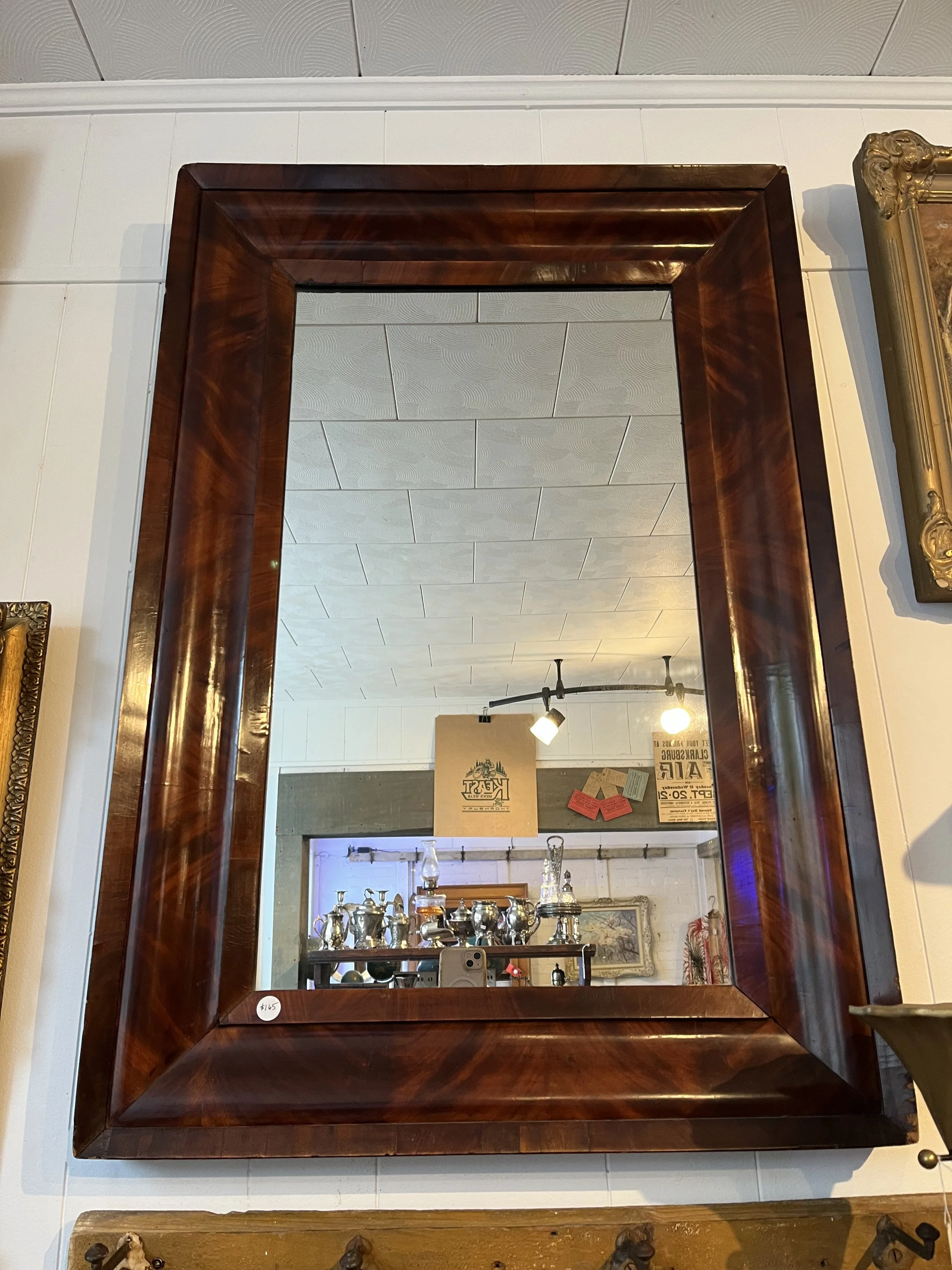Empire mirror- Measures 37 x 25"  (165)