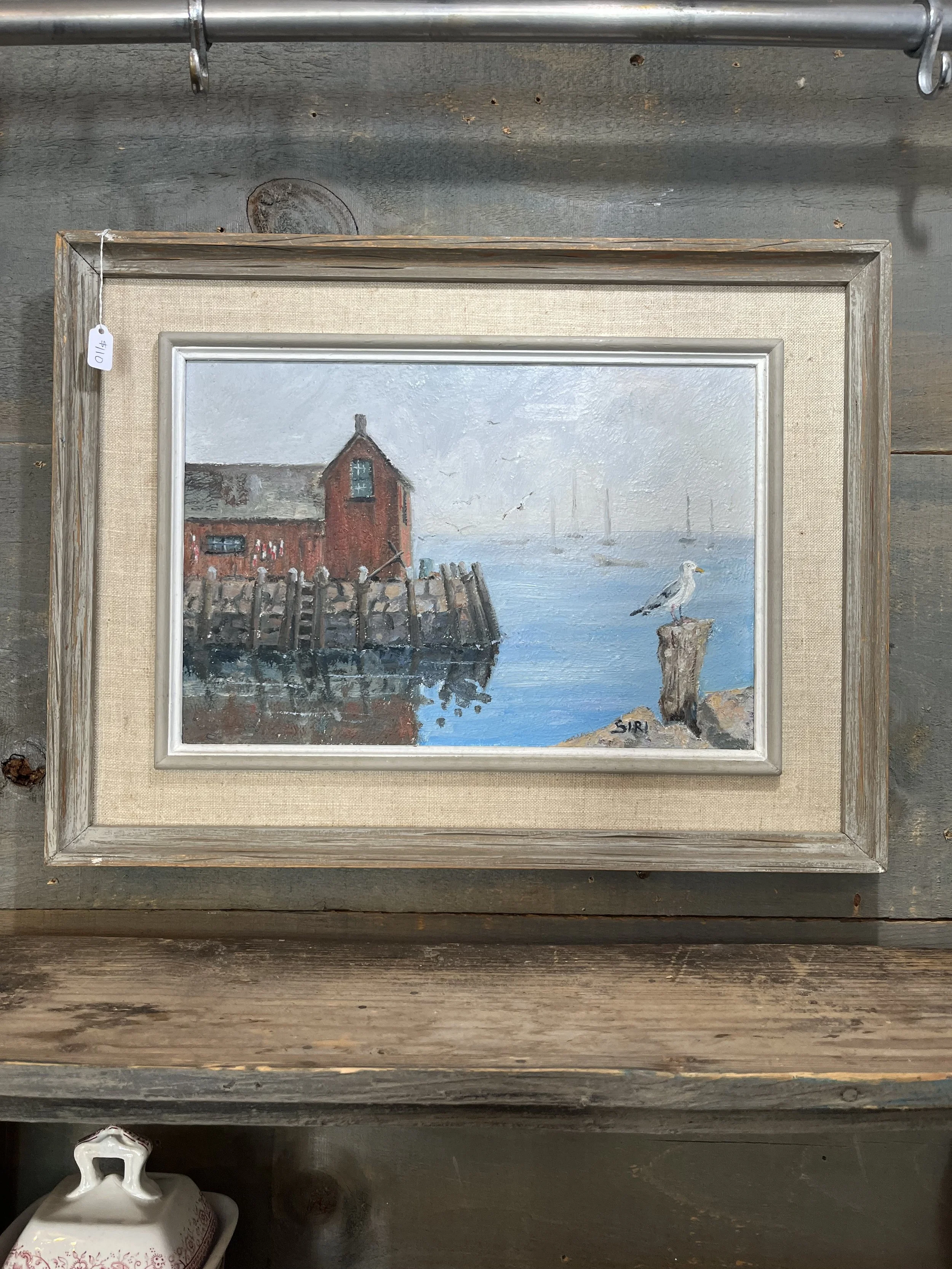 Eastern scene: Size: 13" x 16" ($110)