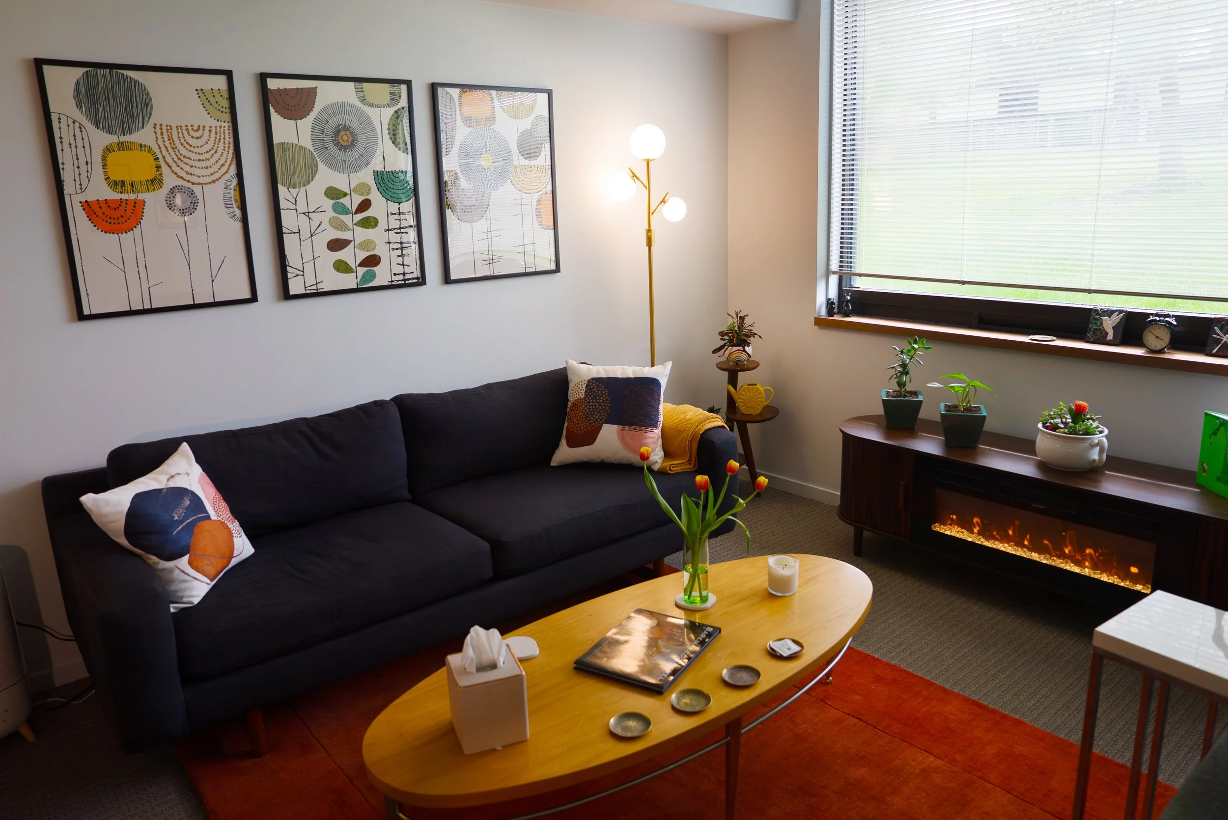 Calming therapy environment in Ann Arbor designed to support emotional wellness.