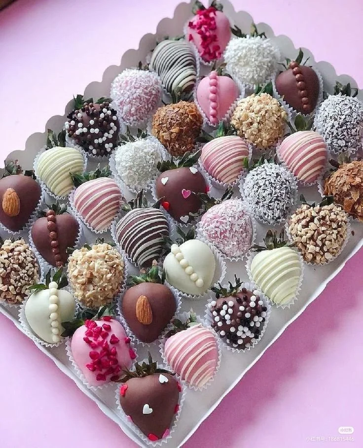 The Gilded Pearl Berry (Chocolate-Covered Strawberries)
