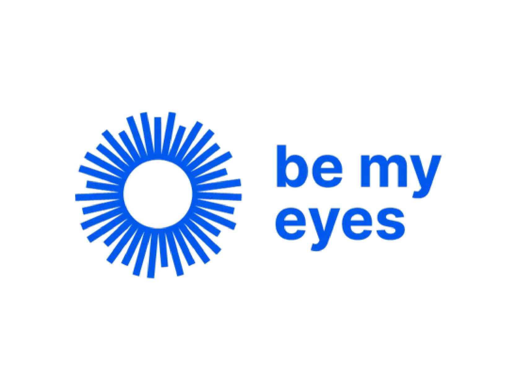 Be my eyes logo