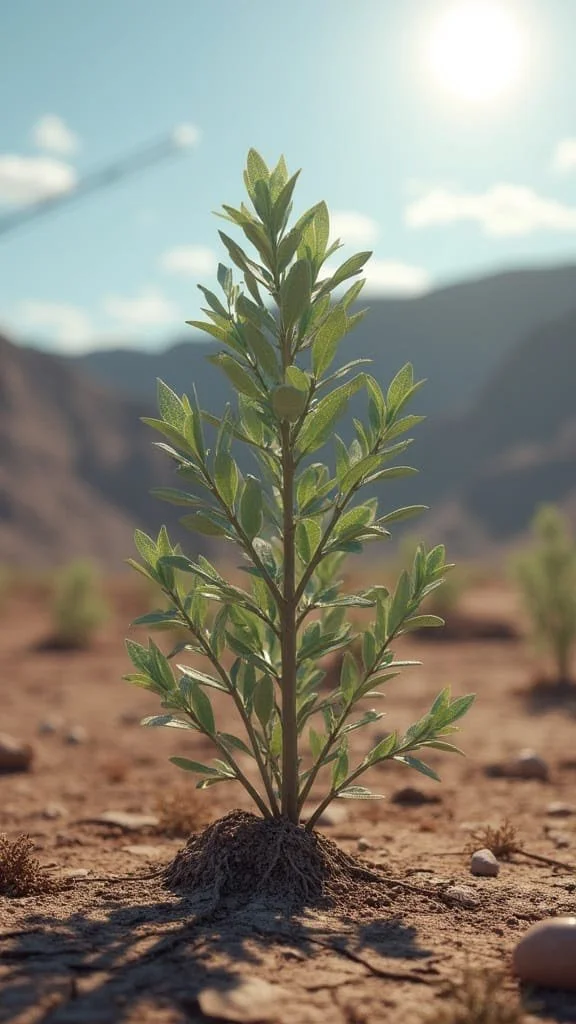 The Desert's Last Stand: Healing Toxic Lands with Extremophile Plants