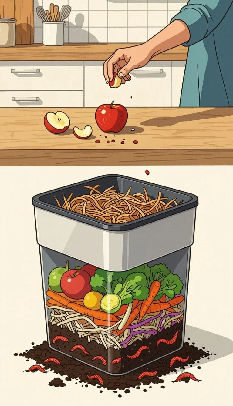 Level 5: The Indoor Ecosystem – Vermicomposting