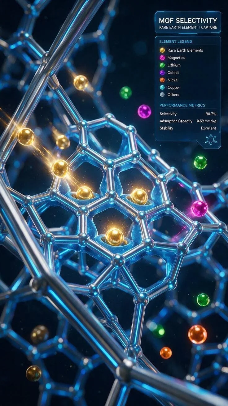 Chemical Tweezers – Mining the Megatons with MOFs