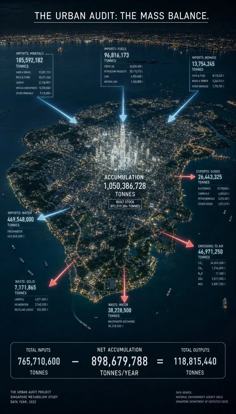The Urban Audit - The Mass Balance