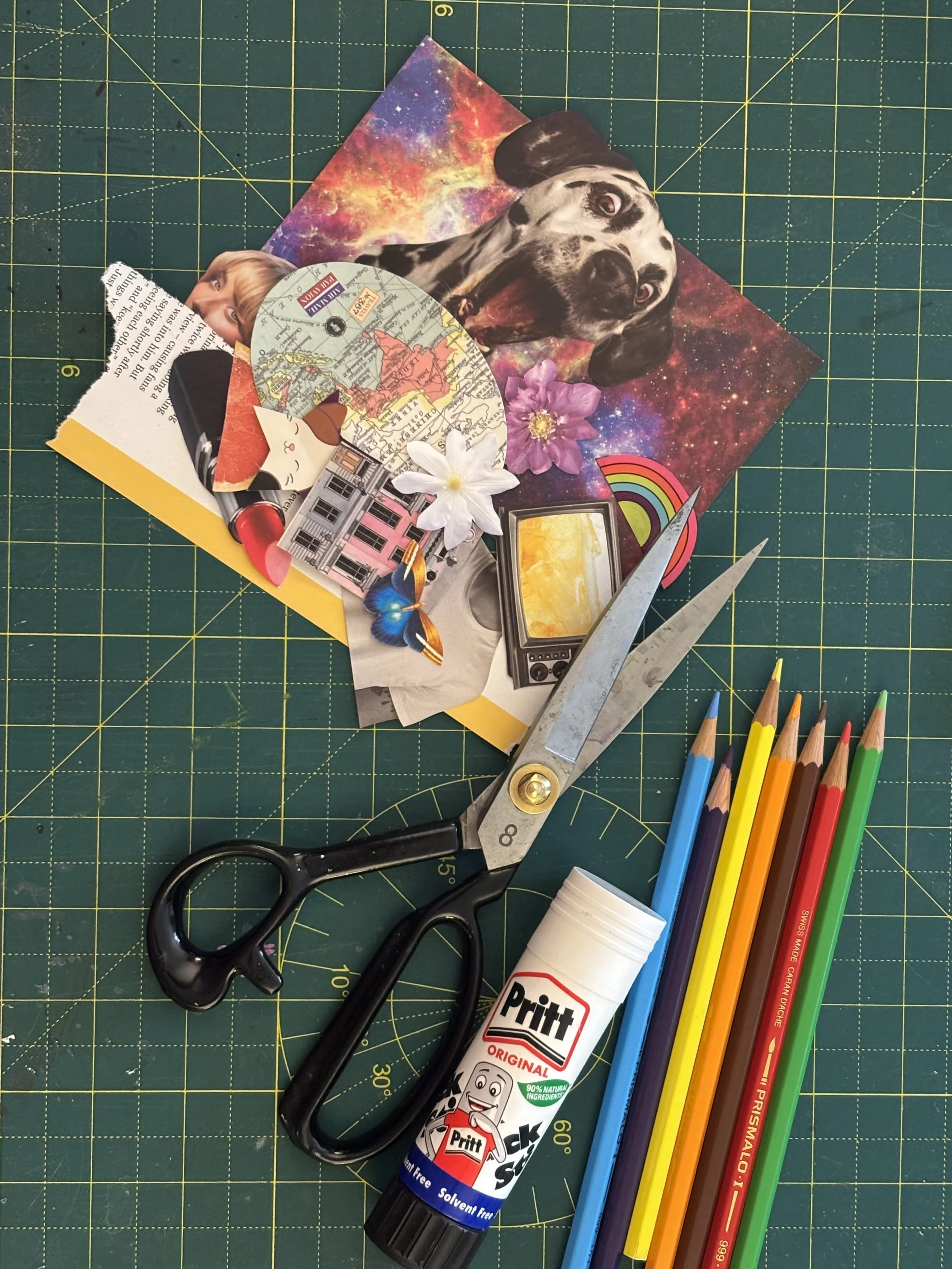 Cut, Rip, and Paste! Children's Collage Workshop