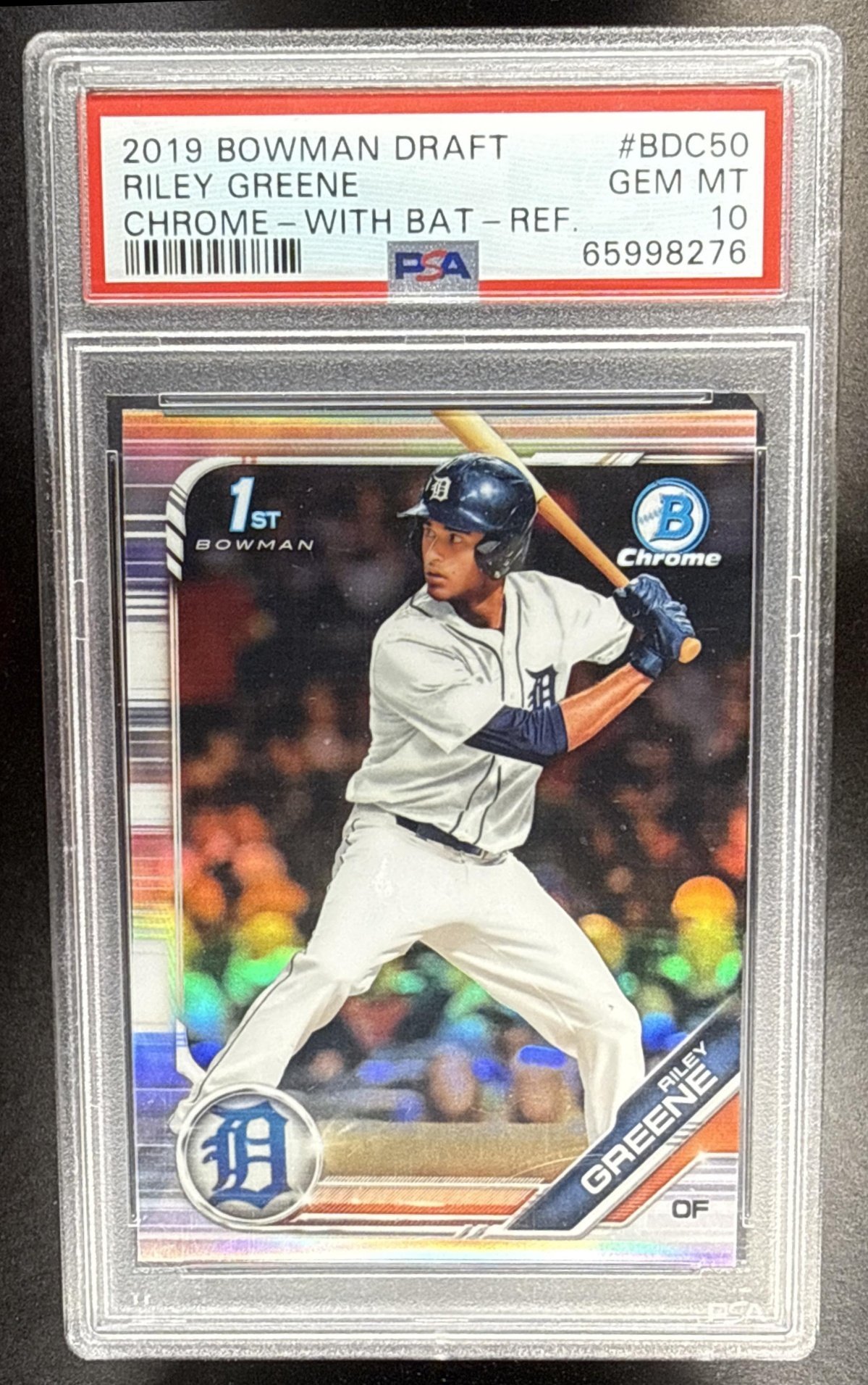 112_2019_BOWMAN_DRAFT_RILEY_GREENE_BDC_50_CHROME_REFRACTOR_1ST_PROSPECT_PSA_10.jpg