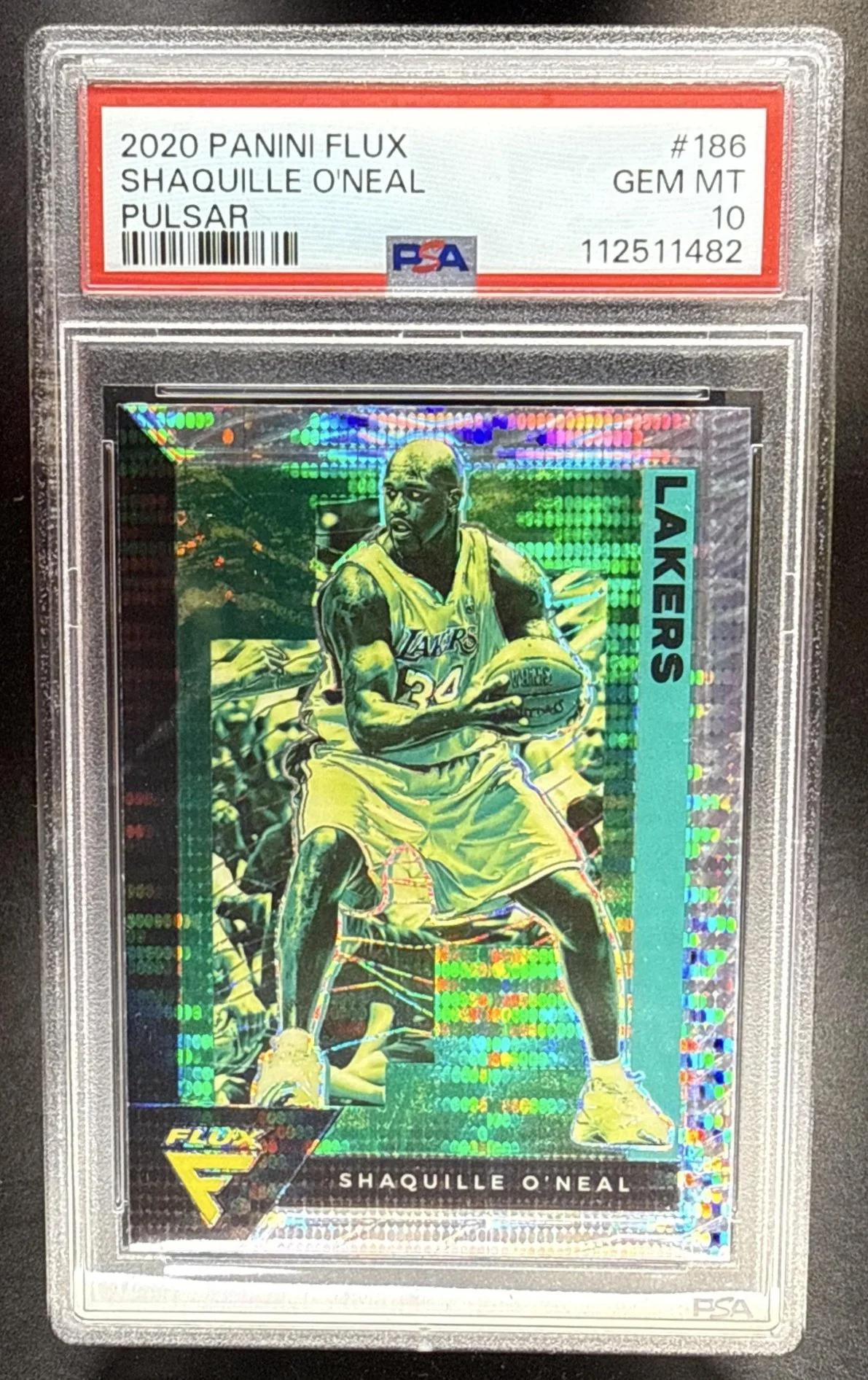 139_2020_21_PANINI_FLUX_SHAQUILLE_O_NEAL_186_PULSAR_LAKERS_PSA_10.jpg