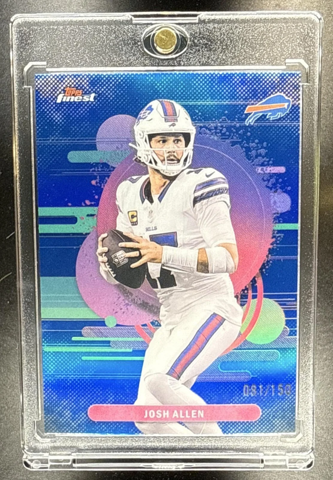175_2025_TOPPS_FINEST_JOSH_ALLEN_125_UNCOMMON_BLUE_REFRACTOR_81_150_BILLS.jpg