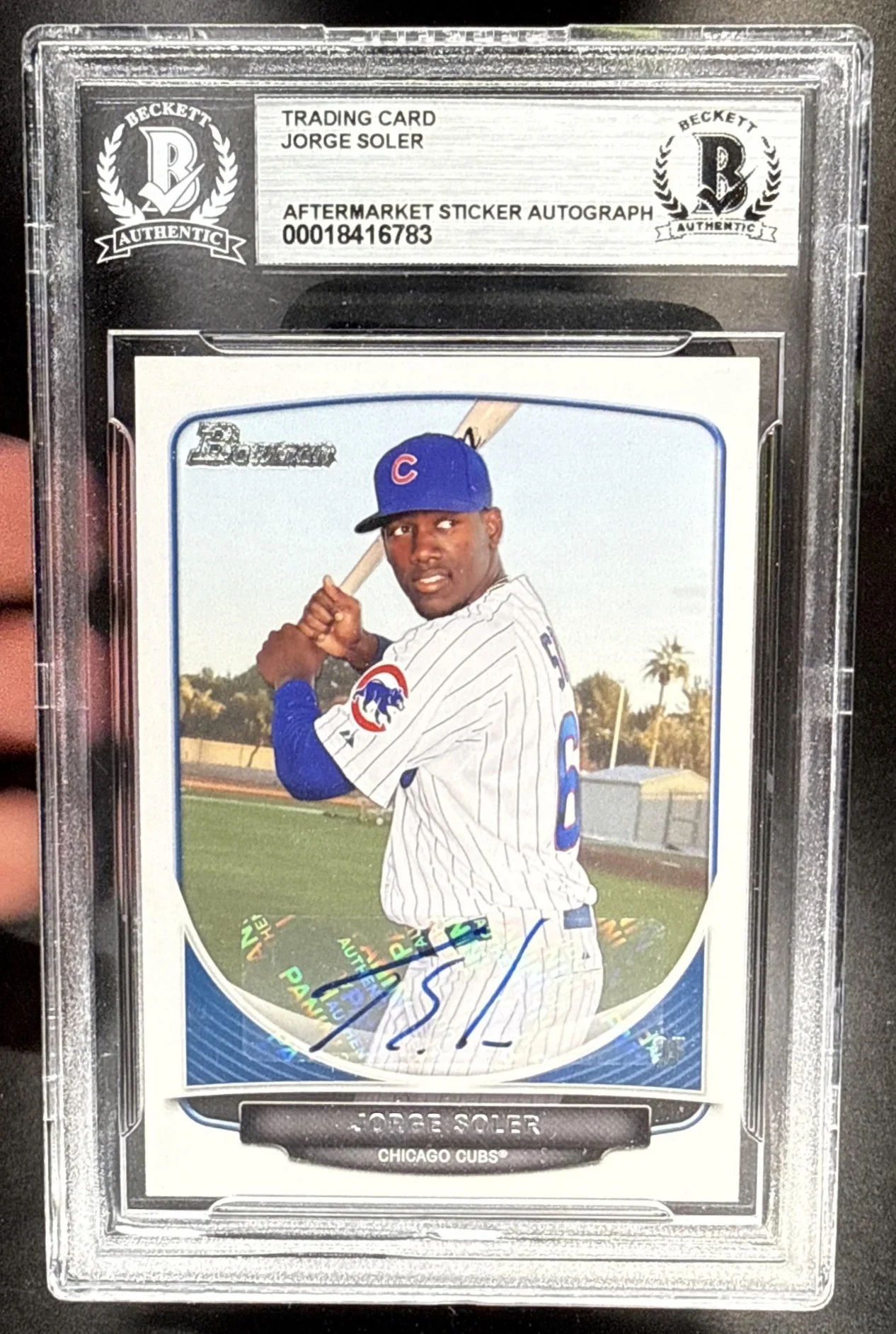 245_2013_BOWMAN_DRAFT_PICKS_PROSPECTS_JORGE_SOLER_TP_9_TOP_CUBS_AUTO_BGS_AUTH.jpg