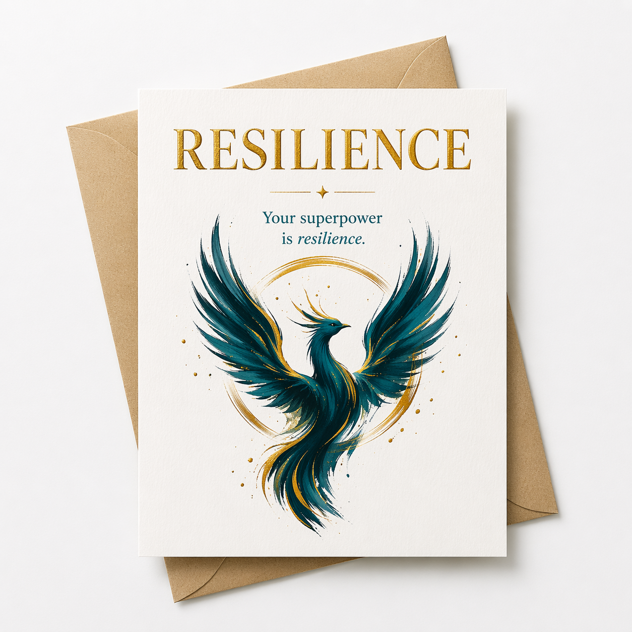 RESILIENCE - Superpower Greeting Card