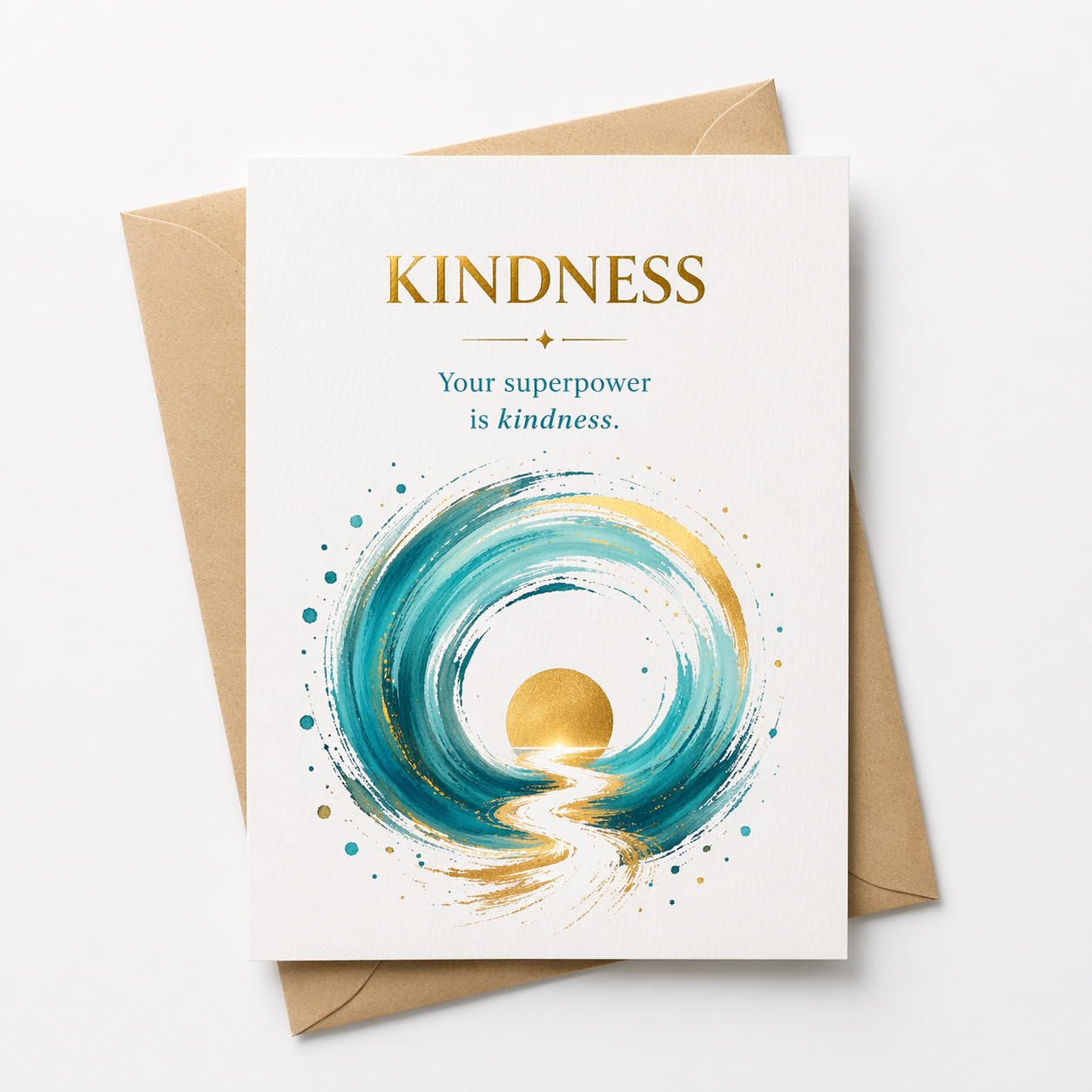 KINDNESS - Superpower Greeting Card