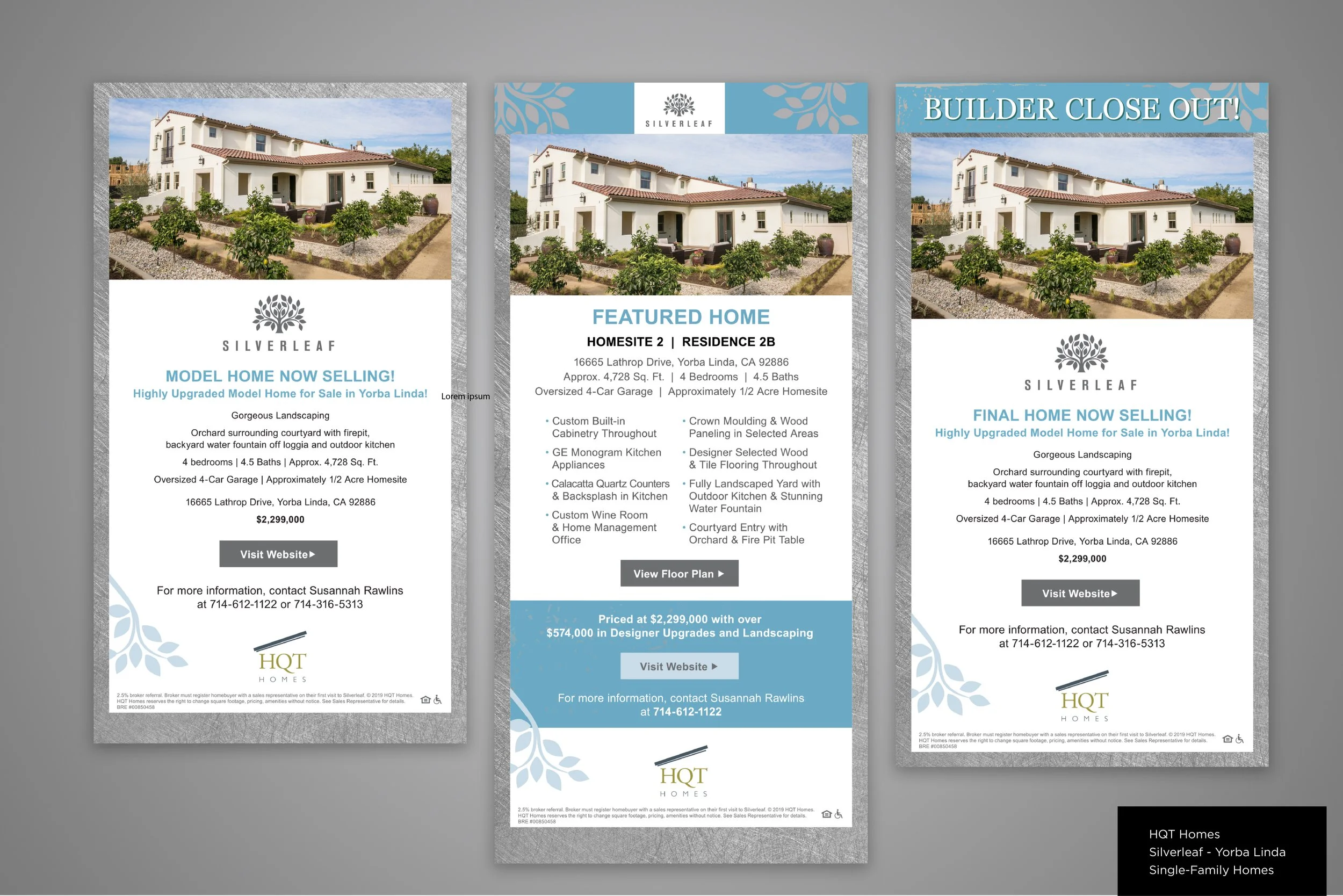 Silverleaf Yorba Linda, CA - Logo Lounge