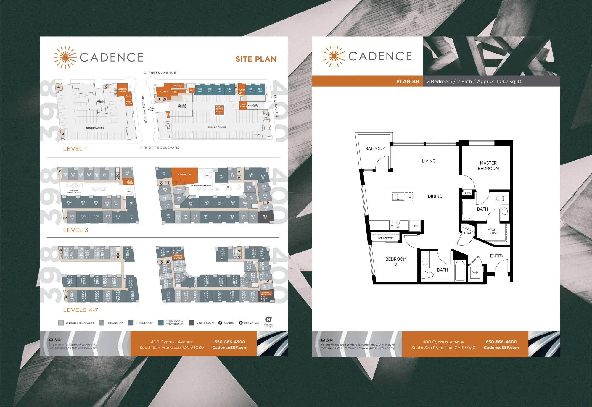 Cadence Floor Plan Inserts