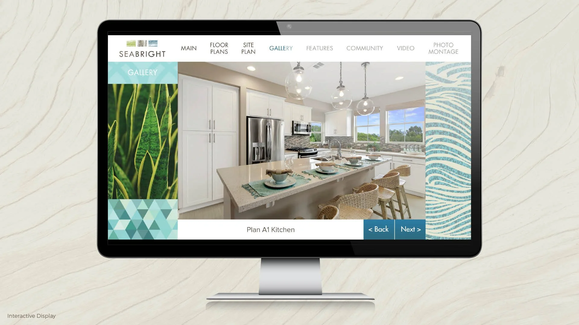 Seabright Sales Office Interactive Display
