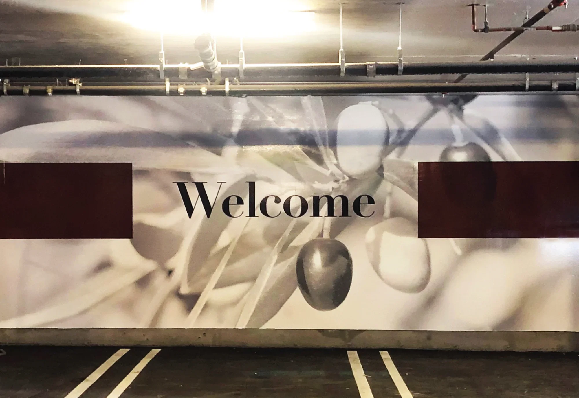 Azara Garage Signage