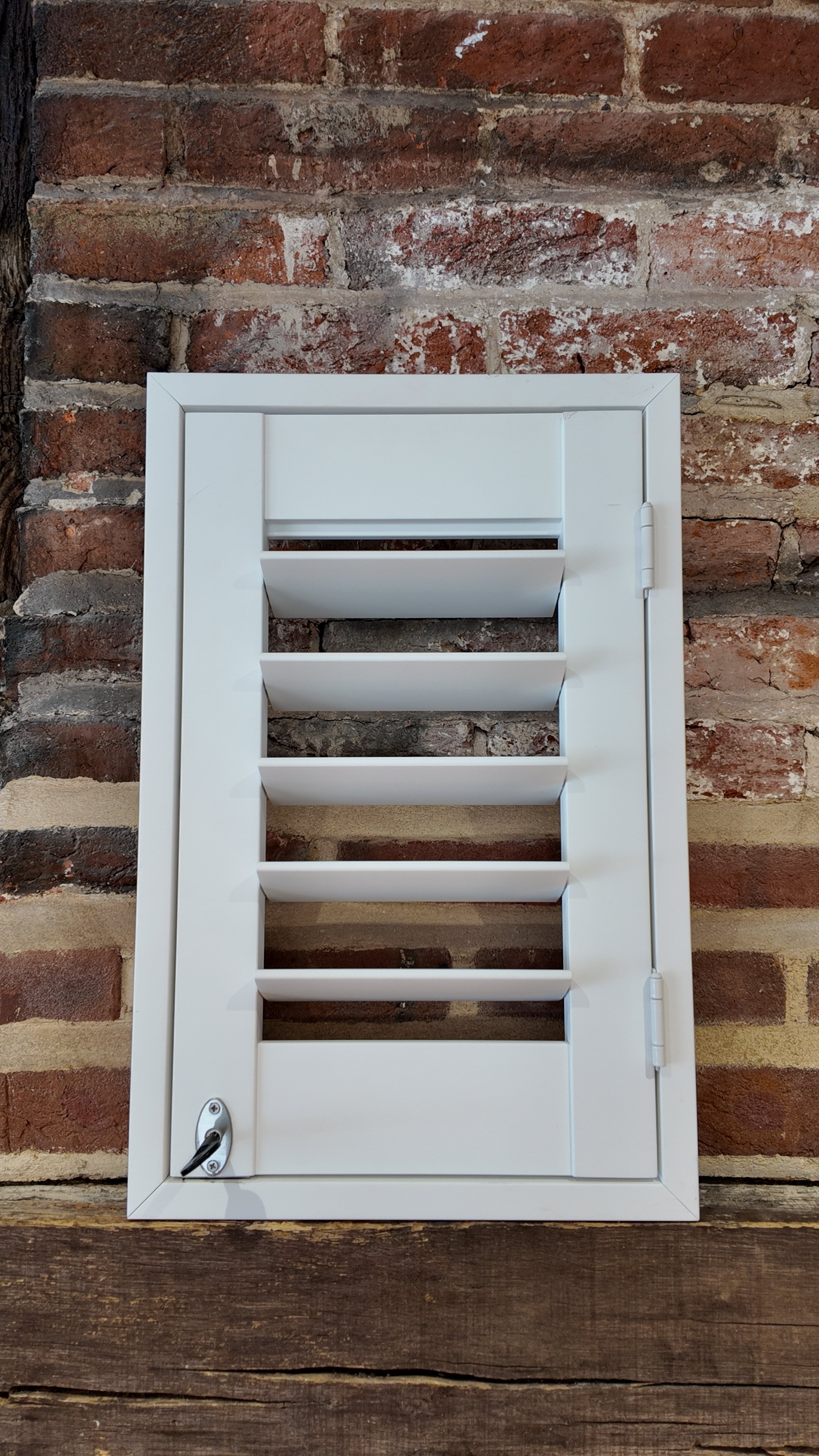 Lockable Wood Shutters