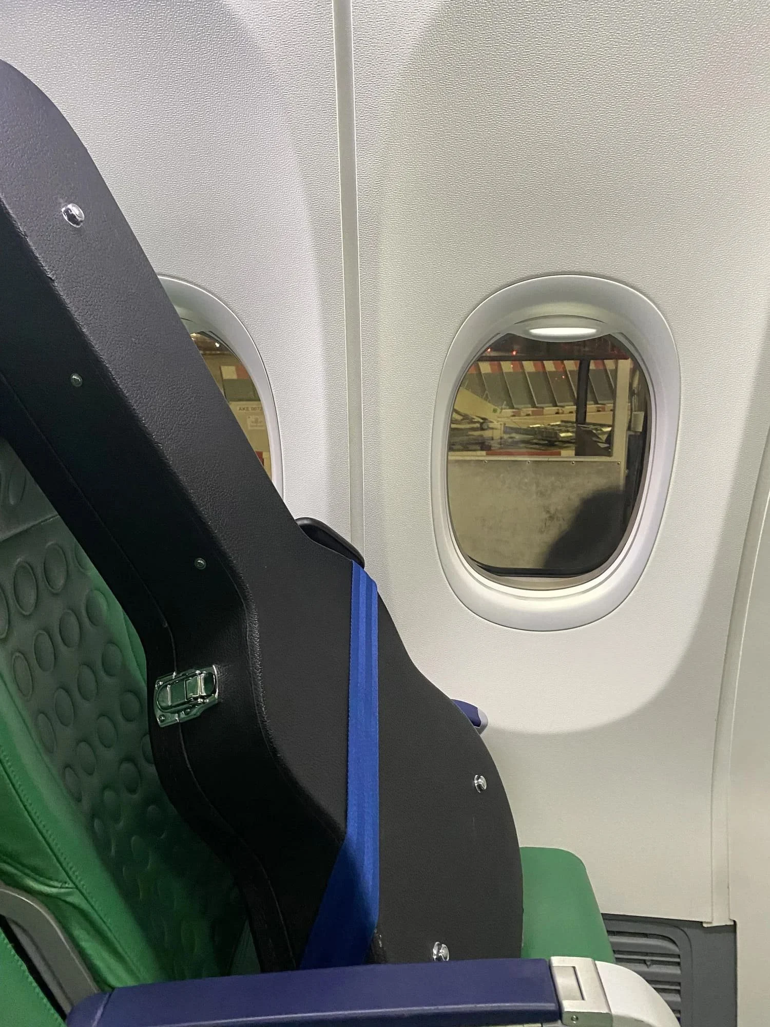Dominic Miller on Tour with K Yairi Grace on a plane