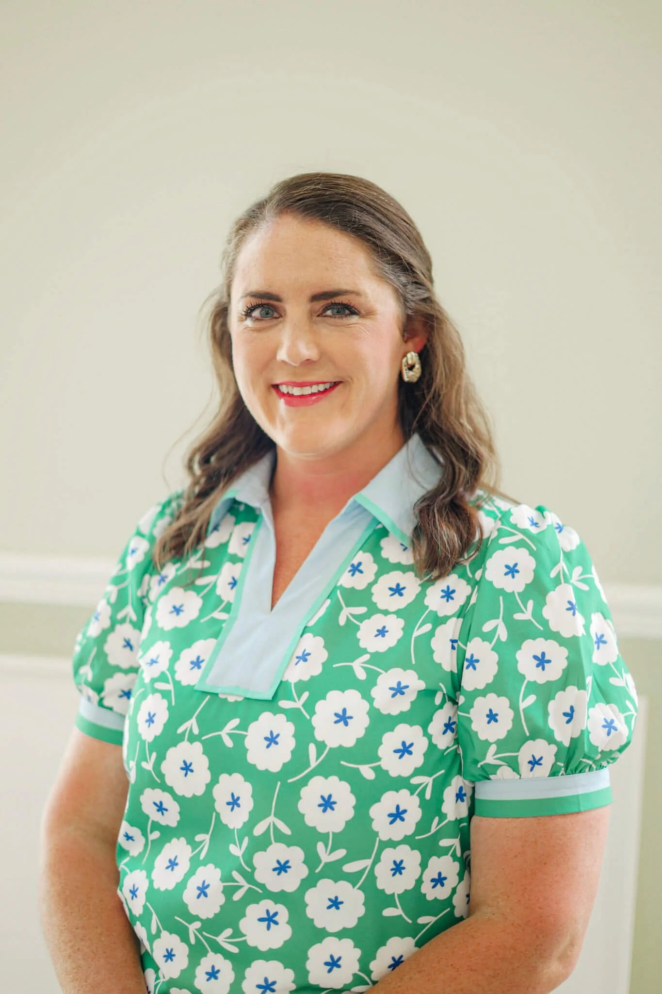 Dr. Paige Riddick standing in Harris County Physical Therapy in Hamilton, GA.