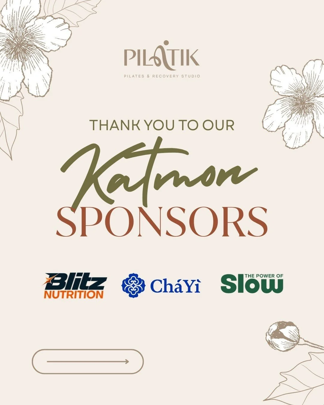 Our very first community event, Katmon, wouldn&rsquo;t have been the same without the incredible support of these brands. 🤍

Thank you to Blitz, ChaYi, and SLOW for sharing your products and generosity with everyone who joined us.

You helped make t