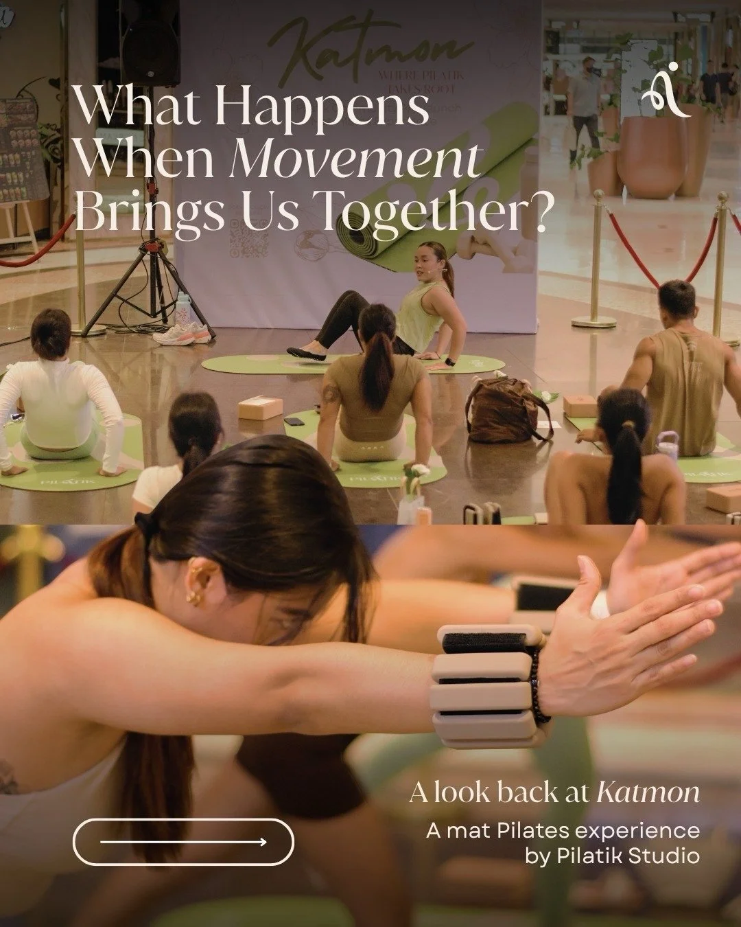 A little look back at Katmon. 🍃

From the first stretch to the last smile, it was a beautiful glimpse of what can happen when movement brings people together.

Swipe through a little piece of the experience, and a reminder that this is only the begi
