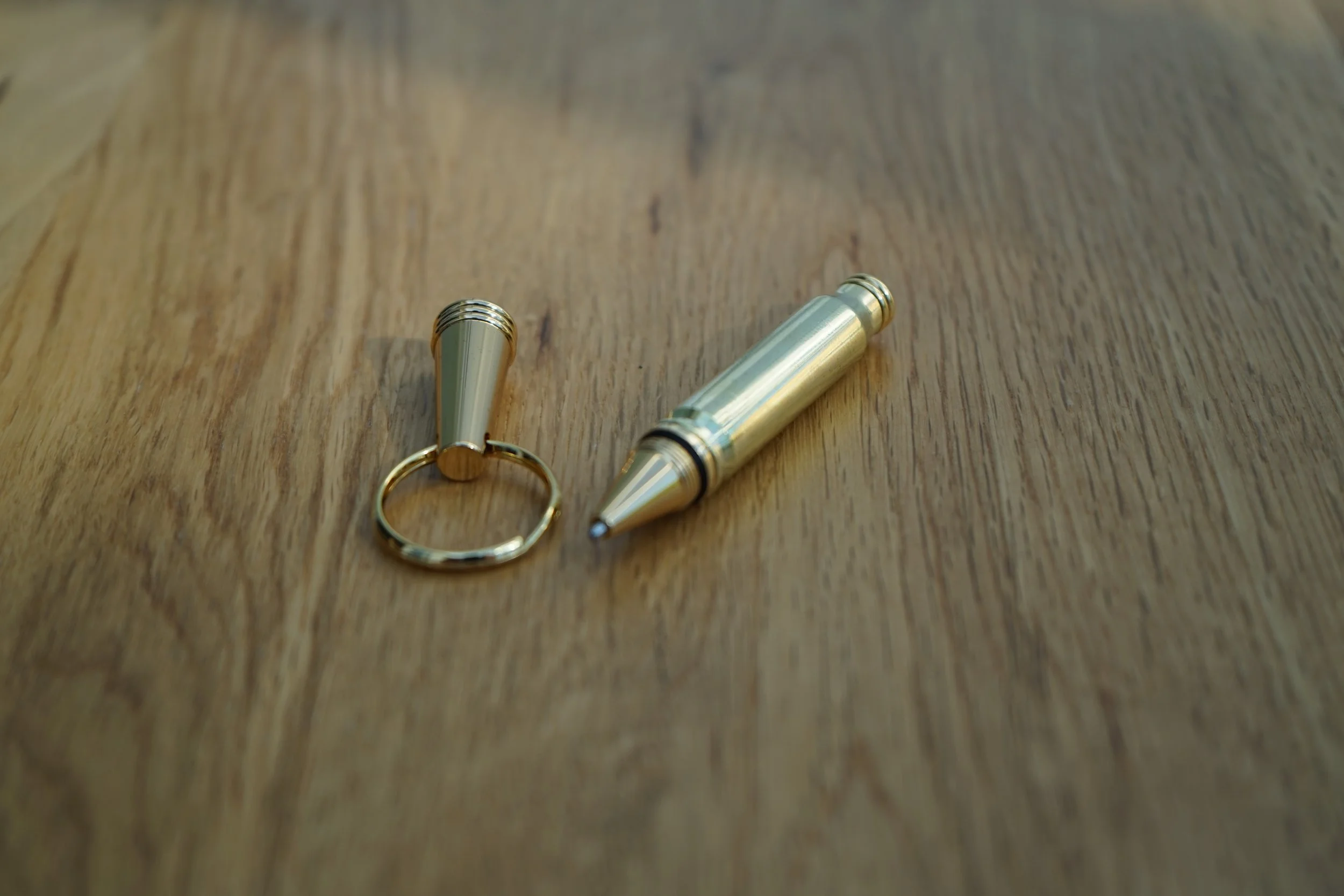 A .308 key ring pen.