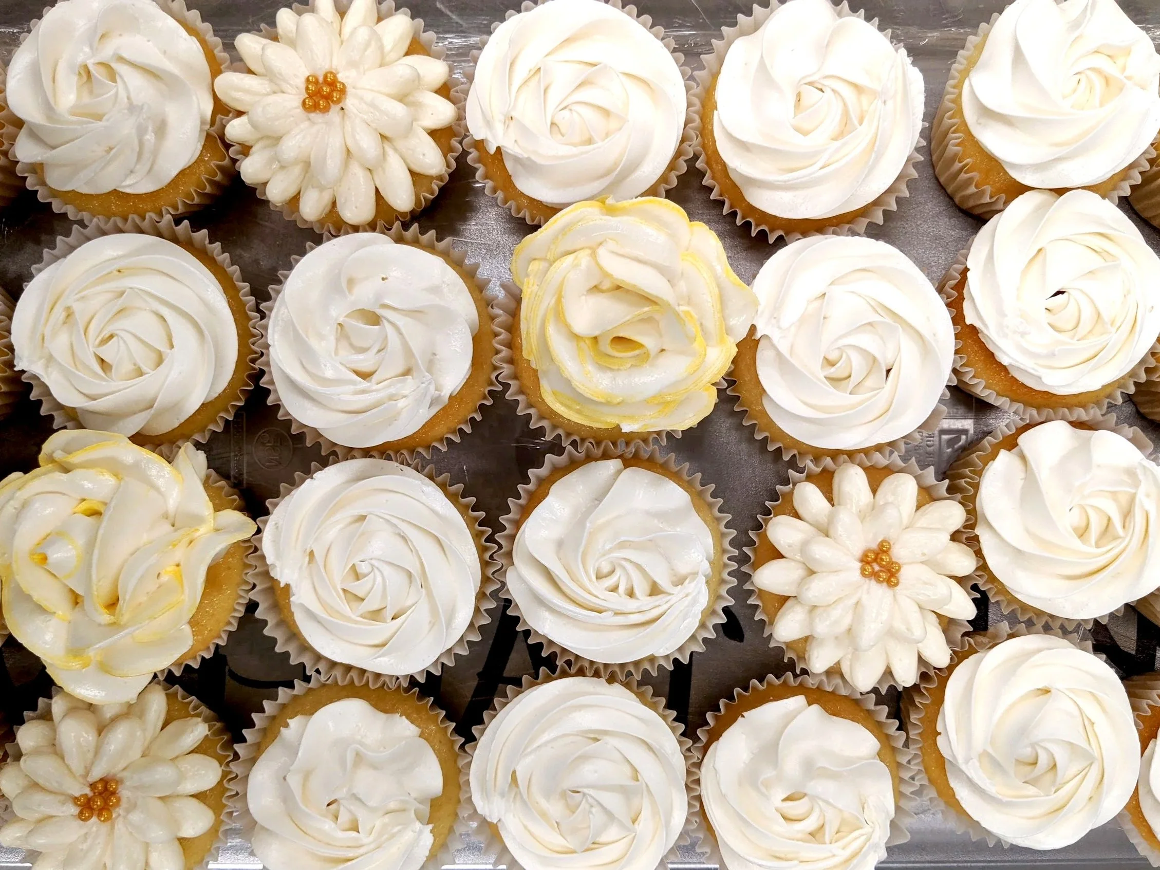 Floral Cupcakes