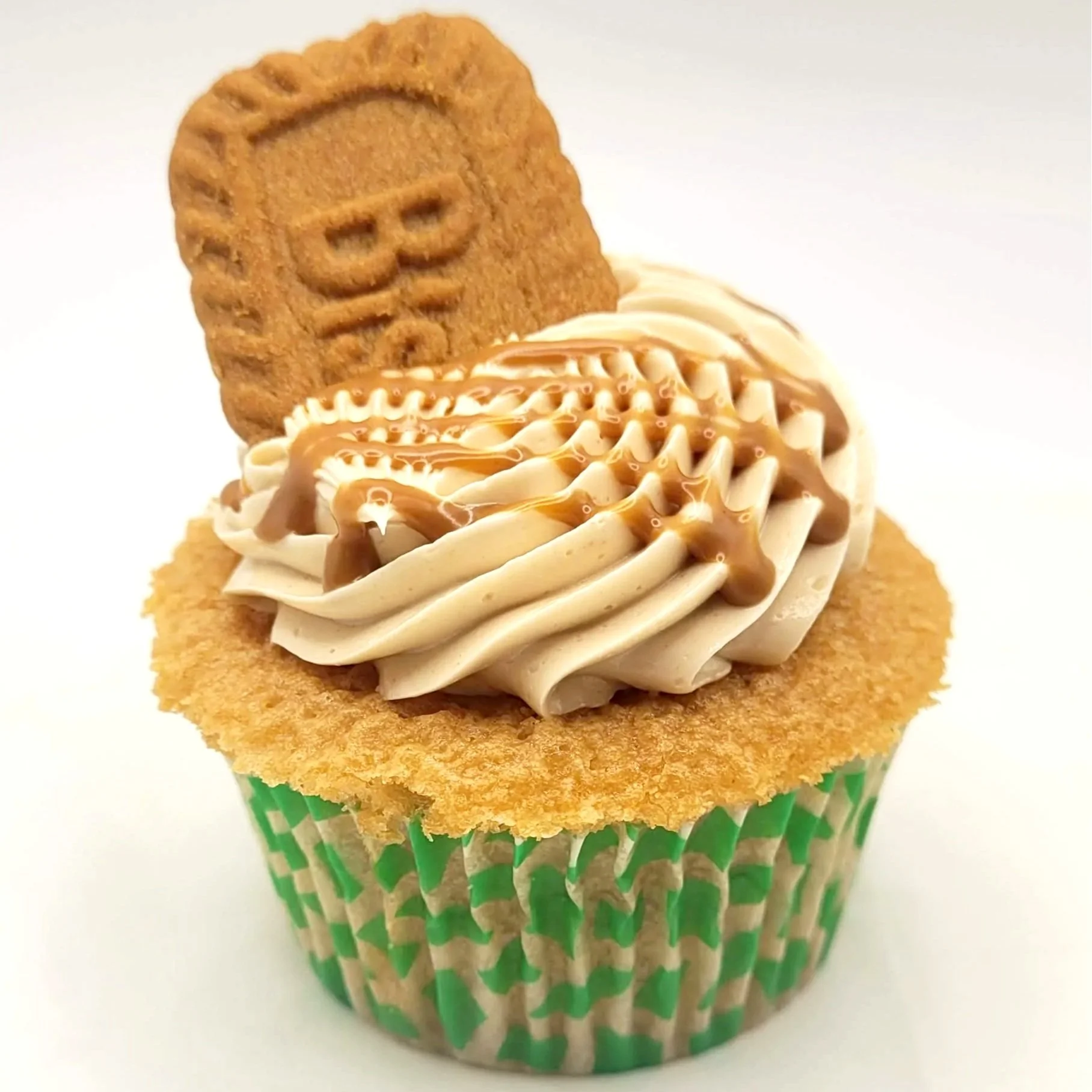 Biscoff Cookie Butter Cupcake