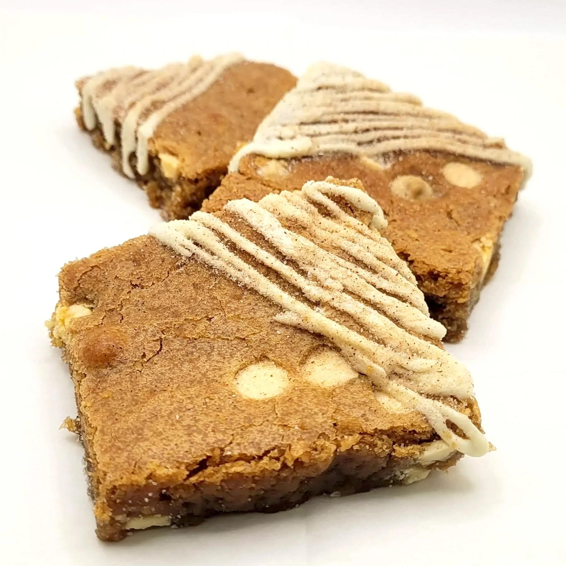 White Chocolate Snickerdoodle Blondie