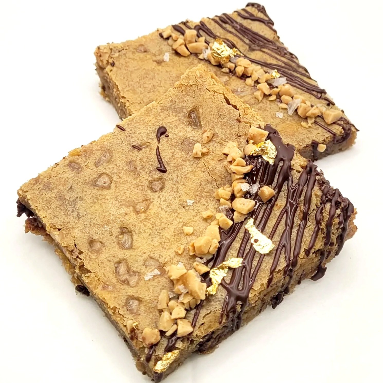 Toffee Chocolate Chip Blondie