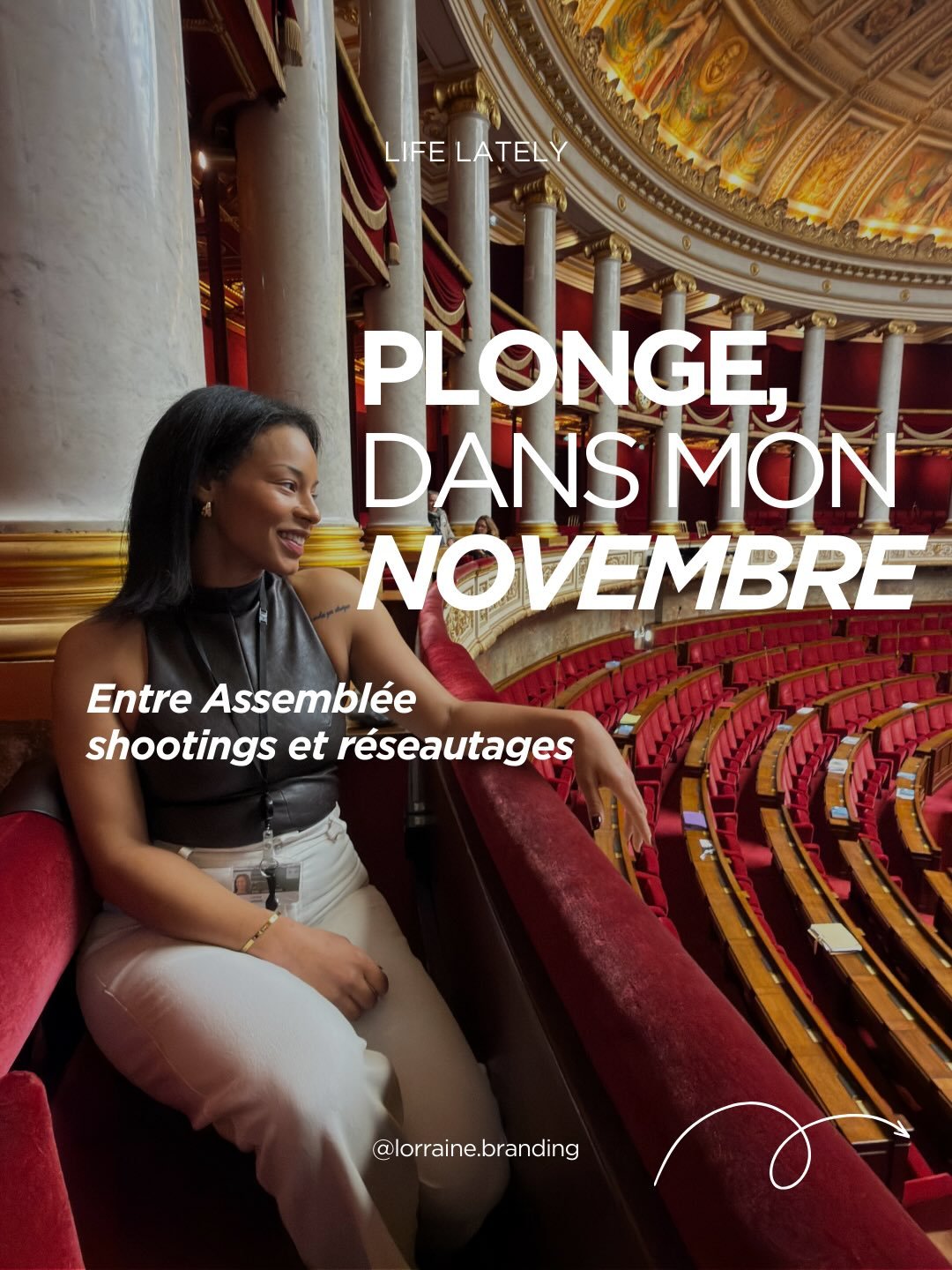 Novembre m&rsquo;a rappel&eacute; qu&rsquo;on peut toujours se r&eacute;inventer sans se perdre.
Comme le dit S&eacute;n&egrave;que : &laquo; Ce n&rsquo;est pas parce que les choses sont difficiles que nous n&rsquo;osons pas, c&rsquo;est parce que no