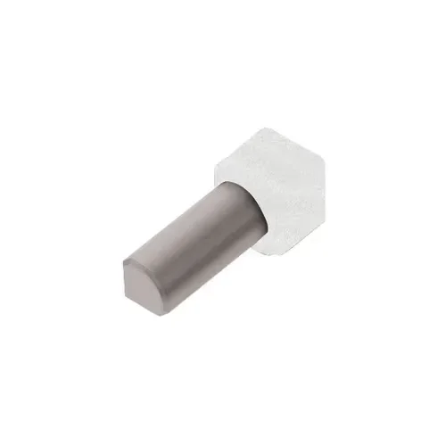 Schluter - RONDEC Inside Corner 90° - Aluminum Matte White 3/8" (10 mm)